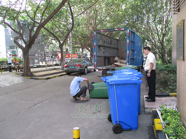 欣方圳塑料垃圾桶 湖南株洲小區的選擇